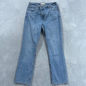 Abercrombie & Fitch Blue Straight Leg Jeans